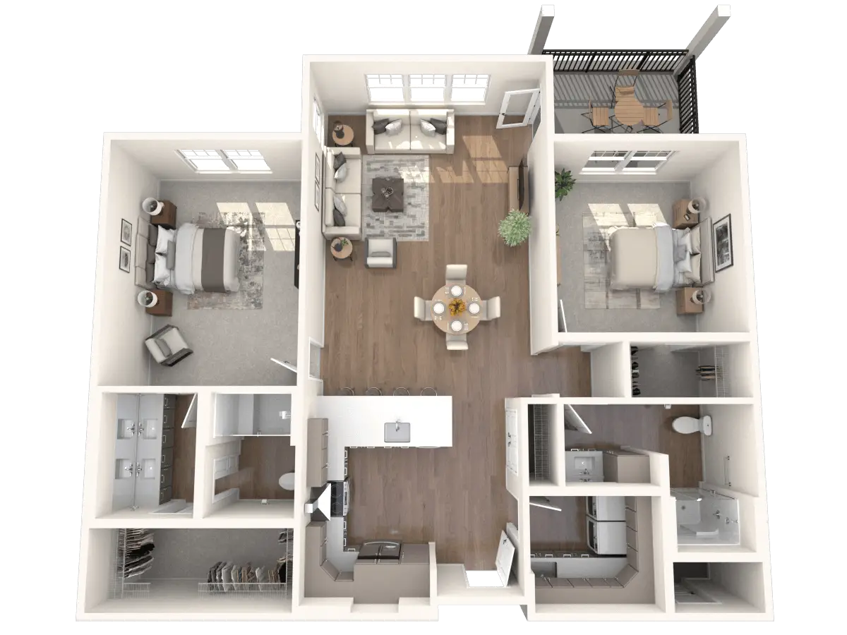 The Spruce floorplan