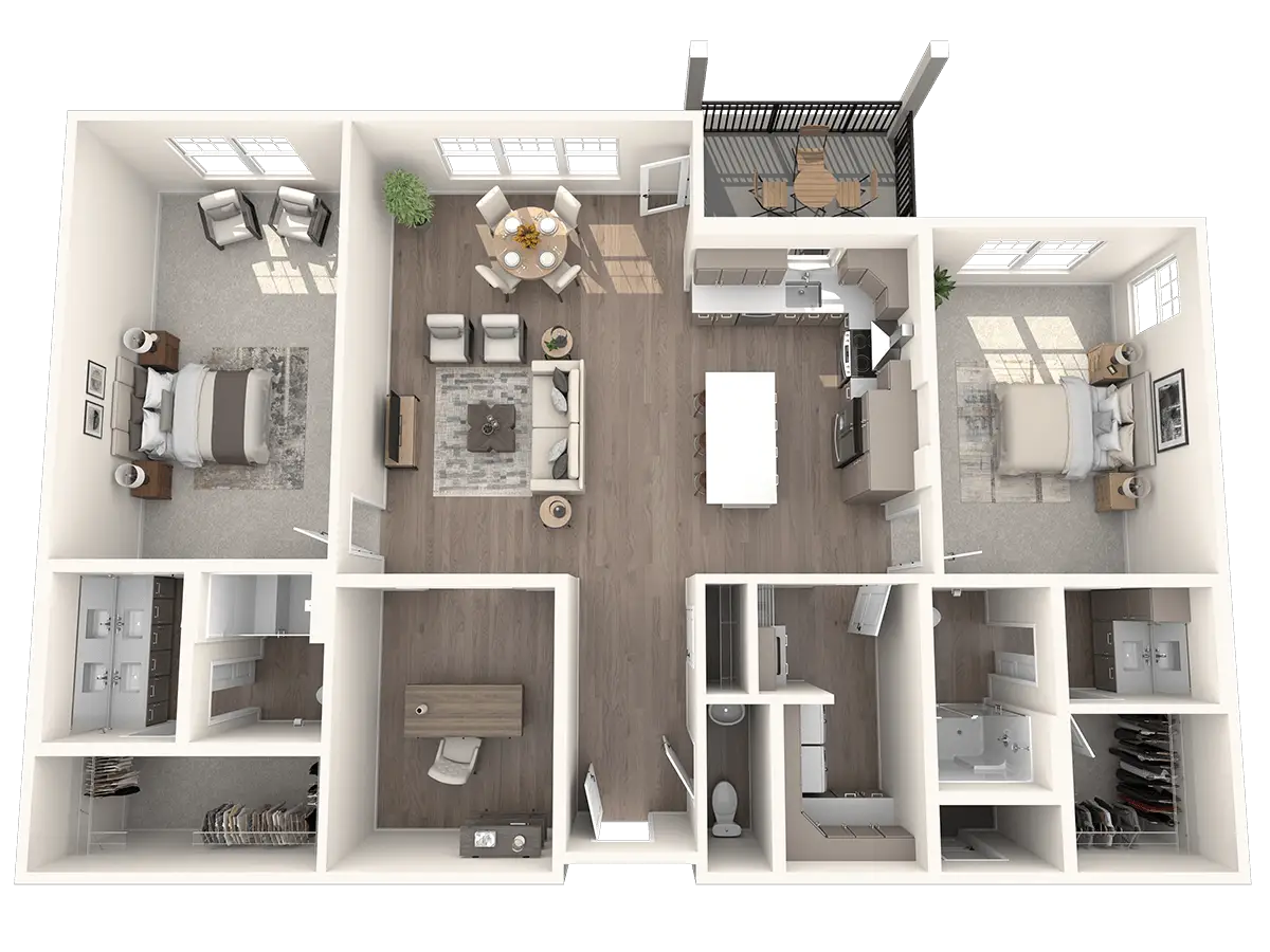 The Maple floorplan