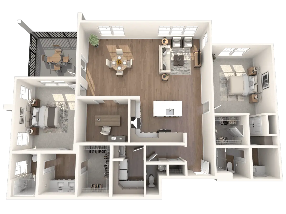 The Oak floorplan
